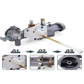 Risforth Tune-Up Kit Carburetor Compatible with Briggs & Stratton Engines 299437, 297599, Fits Engine Series 130201, 130202, 130207, 130212, 130231, 130232, 135200, 130200, 100200 - Includes Gaskets