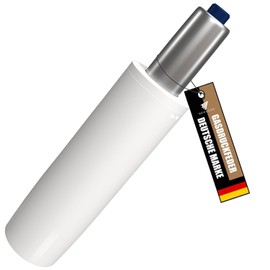 Gaslift Office Chair, Gas Spring, Gas Lift for Office Chair, Swivel Chair, Stool, Bar Stool, 290-690 mm Length (430 mm Total Length, White)