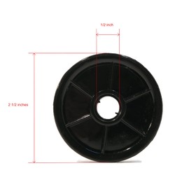 The ROP Shop (Pack of 2) Idler Pulleys for Chamberlain & LiftMaster 144C56 Garage Door Opener
