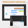 YUYIALARM WiFi Digital Calendar Clock, Smart Touchscreen Electronic 2026 Calendar