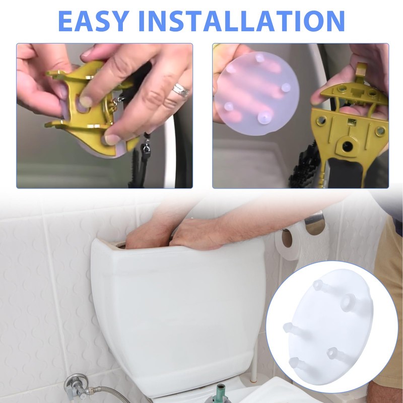 4 Pack Replacement for Vormax Toilet Tank Silicone Flapper Seal