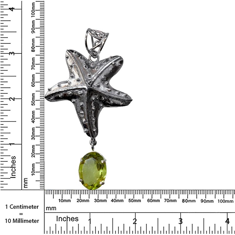 Fashion Pendant For Women 925 Sterling Silver Pendant with Lemon