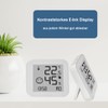 TFA Dostmann Digital Hygrometer Black & White 30.5054.02 Humidity Meter