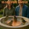 6 Pcs Bird Bath Copper Disk, 0.6mm Premium 99.99% Copper
