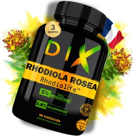Rhodiola Rosea, 2 x more active ingredients, 5% rosavine + 1.8% salidroside, unique quality Rhodiolife®, performance, adaptogen, psychological well-being, anti-stress
