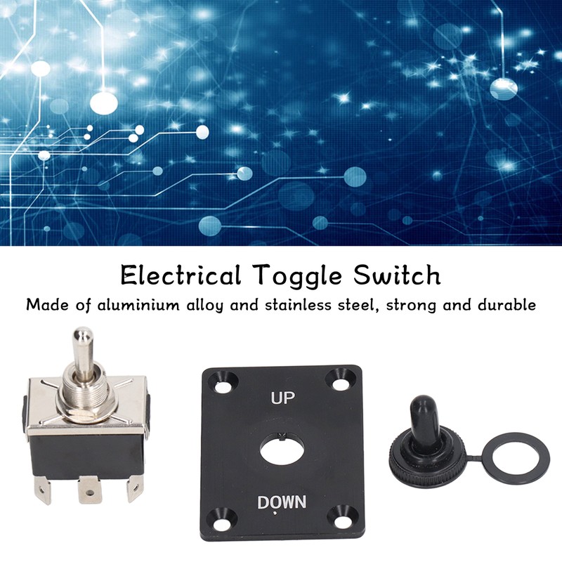 6 Pin Toggle Switch 3 Position Momentary ON Off RV