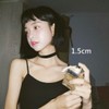 My Sweetie Choker Necklace, Women's, Black, Simple, Accessory, Birthday Gift,