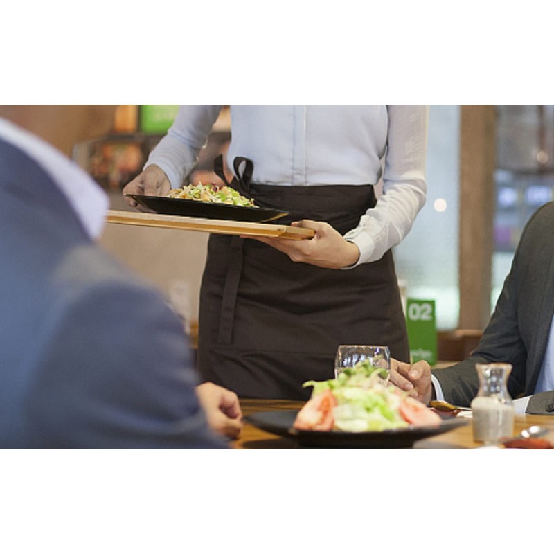 PLOYMONO 1 Pack Heavy Duty Waist Apron with 3 Pockets