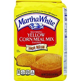 Martha White Self Rising Yellow Corn Meal Mix, 32 Ounce