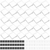 30 Pack DIY Clear Acrylic Fridge Magnet Craft Kit –