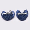 French Hair Net Bun Cover with Bow Clips, 2-Piece Set,