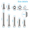 FandWay 600Pcs M3 Screw Assortment Kit 304 Stainless Steel Phillips
