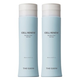 The Saem Cell Renew Bio Micro Peel Soft Gel, 160ml, 2 pieces / 더샘 셀 리뉴 바이오 마이크로 필 소프트 젤, 160ml, 2개