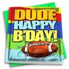 Play Strong DUDE FOOTBALL Happy Birthday Sports Powercard 1-Pack (5x7)