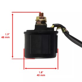 Caltric Starter Relay Solenoid for Honda TRX400EX TRX 400 Ex Fourtrax 1999-2004 Atv New