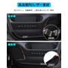 HUDIY Door Kick Guard, For New Alphard 40 Series Vehicles,