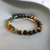 Unbranded Golden Blue Tiger Eye Bracelet 8mm Natural Stones Unisex