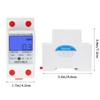 LCD Digital Electricity Meter 5(80) A 220V B Calibrated AC