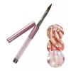 Nail supply Pincel Para Decoracion De Uñas En 3d O Acrilico Numero 2 Color Rosa