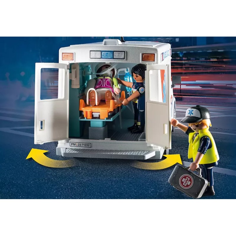 Playmobil Figuras Para Armar Playmobil City Action Ambulancia 63 Piezas