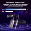 UGREEN Adaptador Aux a Bluetooth 6.0 para Coche con LDAC,
