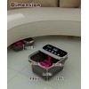 OOAMBB Collapsible Foot Spa with Heat, Bubble,Temp Control,Remote Control, Color