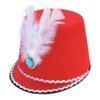 Bristol Novelty BH638 Majorette Hat Red, mens, One Size
