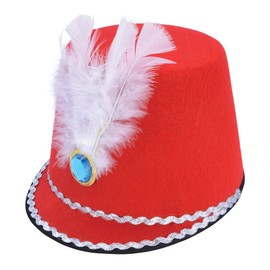 Bristol Novelty BH638 Majorette Hat Red, mens, One Size