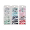 minihope snap clips for grils, snap hair clips for women,