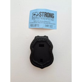 STONG LEATHER CO STRONG LEATHER 80710 BELT CLIP OVAL NECK BADGE HOLDER B523