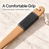 Long Handle Back Lotion Applicator – Silicone Body Cream &