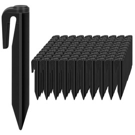 Set of 200 Pegs for Robotic Lawnmower Boundary Cable, HAUSPROFI Ground Hooks, Ground Spikes, Ground Anchors for Attaching Boundary Wire, Ground Anchors, Compatible with Bosch, Gardena, Husqvarna,