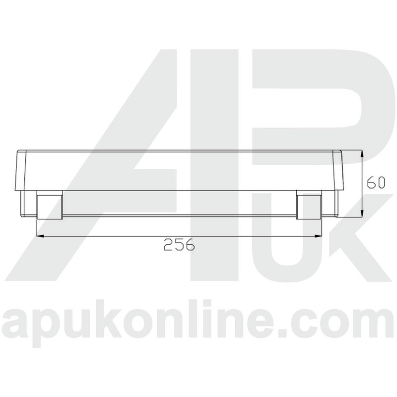 APUK Rear Brake Tail Light Lamp Replacement for Massey Ferguson