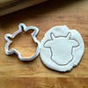 Sweet Prints Inc Cow Face (outline) Cookie Cutter - Dishwasher