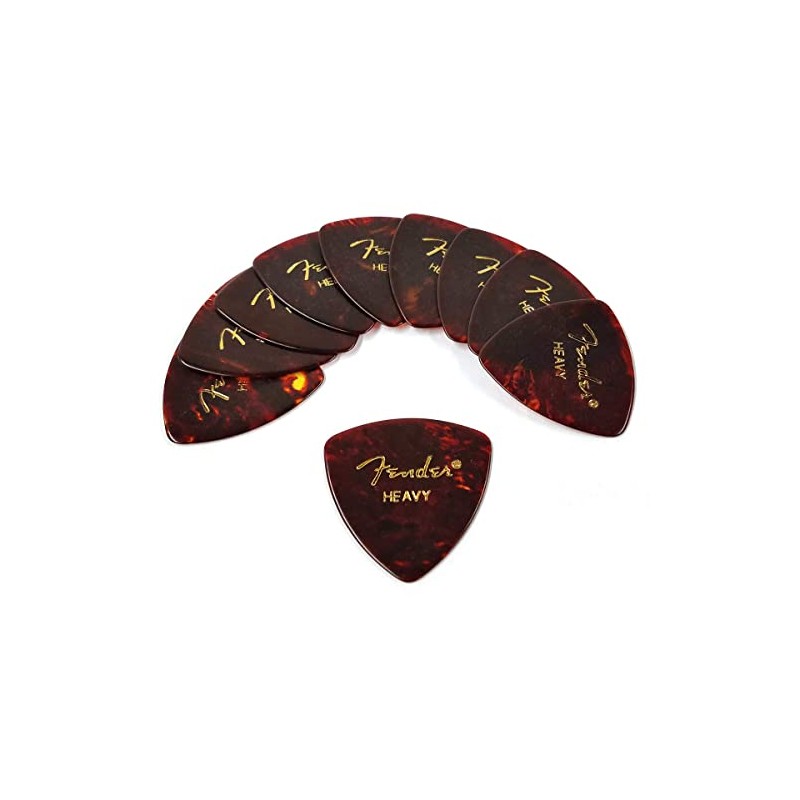 Fender Picks x 10 Triangle HEAVY-SHELL