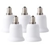 YI LIGHTING 12pcs Candelabra E12 Base to E26 Medium Screw