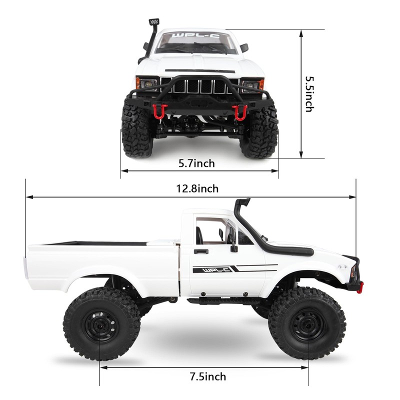 ARRIS WPL C24-1 RC Rock Crawler 4x4 RC Truck Off