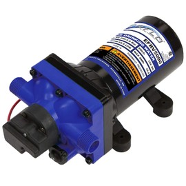 Everflo RV (Fresh Water) EFRV5000-BOX 12V Diaphragm Pump - 5.0GPM, 55 PSI Max, 1/2" NPSM Ports