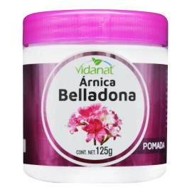 Pomada De Árnica Con Belladona 125g Vidanat