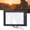 Transparent Map Storage Bag Waterproof Folding Storage Pouch for Outdoor