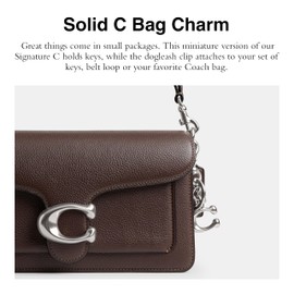 Coach Solid C Bag Charm