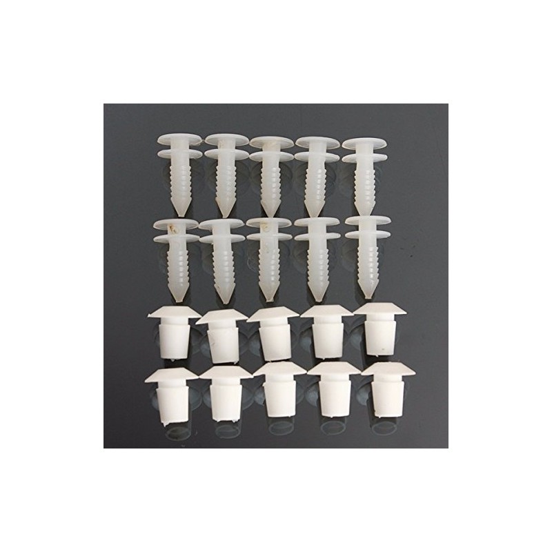 Alamor VW T5 Plastic Interior Trim Clips with Eyelets (Pack