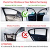 Aokway Side Window Sunshade Sun Shade for Car Window Double