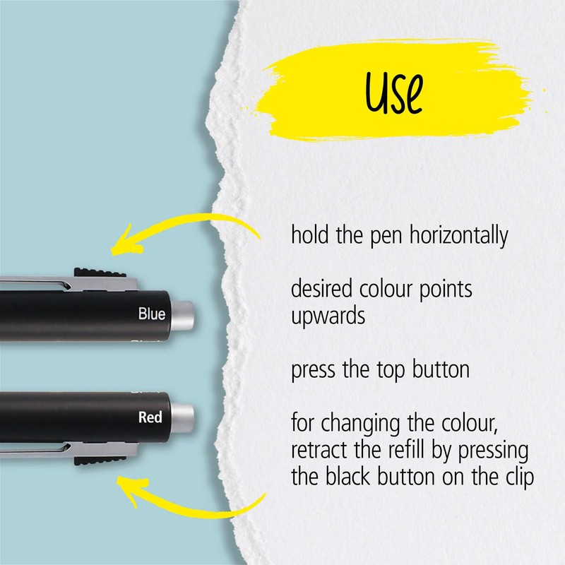 Online multipen 4-in-1 Rose | Multicolour Ballpoint Pen & Pencil