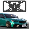 No Drill Front License Plate Bracket Mount Kit Compatible with