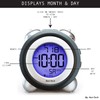 Sonnet Twin Bell Digital Alarm Clock - Very Loud Alarm