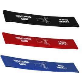 A-TAPE Resistance Loop Exercise Bands for Home Fitness, Yoga Pilates, Stretching, Strength Training, and Physical Therapy - Elastic Workout Bands Set, Ideal for Women & Men (5)