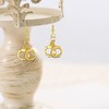 YISXVD Handcuff Earrings for Women Punk Funny Cute Handcuffs Shape