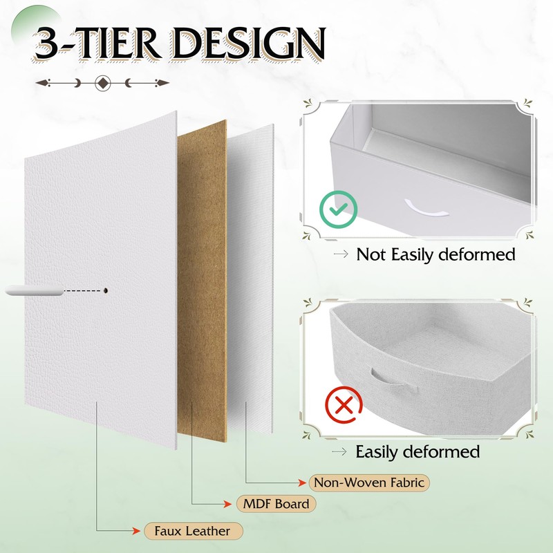 WLIVE 9-Drawer Dresser, Fabric Storage Tower for Bedroom, Hallway, Closet,