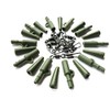 Phoxinus 30 pc Carp Fishing Lead Clip System in Weed